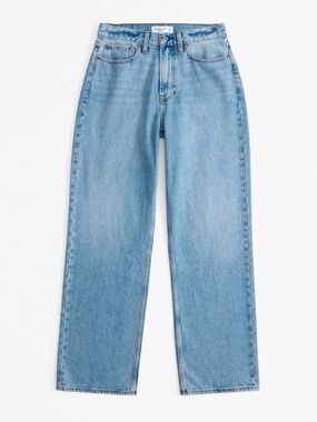 Abercrombie & Fitch Light Blue Straight Leg Jeans